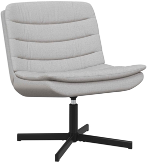 vidaXL Drehstuhl Wolkengrau 63 x 75 x 76 cm Stoff 42007358