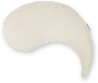 Theraline das Yinnie Kissen inkl. Bezug Sandbeige Musselin Mikroperlen