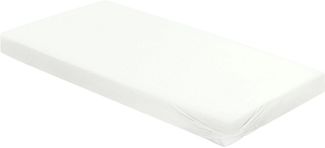 BIERBAUM Spannbettlaken Jersey, Jersey, Gummizug: rundum, (1 Stück), 95 % Baumwolle und 5 % Elasthan für optimale Weichheit und Dehnbarkeit