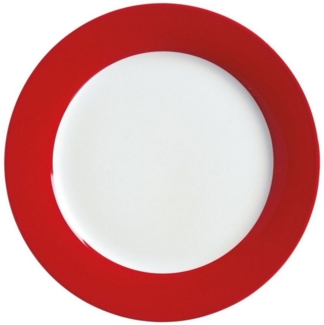 Ritzenhoff & Breker Speiseteller Doppio, (4 St), Ø 27 cm, spülmaschinen-/ mikrowellengeeignet