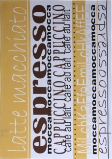 stuco Geschirrtuch Mokka, (Set, 3-tlg)