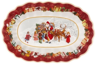 Villeroy & Boch Toy's Fantasy Schale 30 x 20 cm Santa und Kinder - DS