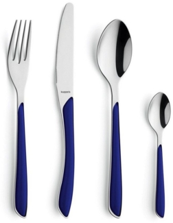 Kuppels PRISMA Besteckset 24-teilig indigoblau hochglanzpoliert