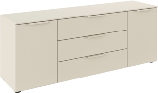 rauch Schubkastenkommode Kommode Türkommode Sideboard Kombikommode FLIPP (Breite 160 cm mit 2 Einlegeböden), 2-türig mit 3 Schubladen und Soft-Close-Funktion