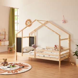 Kinderbett Lorenskog 90x200 cm Natur [en. casa]