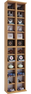 VCM CD-Regal Holz CD DVD Stand Regal Almera, 1-tlg.