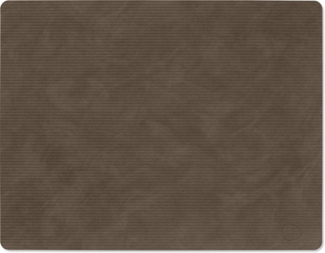 LIND DNA Table Mat Square L 35x45 cm Corduroy Caviar