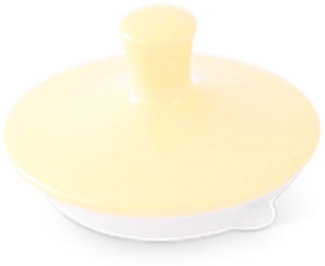Deckel für 0,35 Liter Teekanne - Utah Teapot - in Pastellgelb / Ersatzdeckel