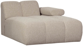 Modulsofa Mojo Boucle Chaiselongue-Rechts, Beige