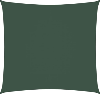 vidaXL Sonnensegel Oxford-Gewebe Quadratisch 3,6x3,6 m Dunkelgrün 135468