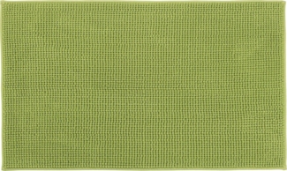 Gözze Badematte Chenille, Höhe 15 mm, rutschhemmend beschichtet, fußbodenheizungsgeeignet, Polyester, rechteckig, Badteppich, Uni Farben, besonders weich durch Microfaser, waschbar