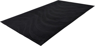Carpet City Badematte BAT400, Badteppich uni, Höhe 11 mm, rutschhemmend beschichtet, fußbodenheizungsgeeignet, Polyester, rechteckig, Teppich Badezimmer, Badvorleger, Anti-Rutsch, Waschbar, Duschmatte