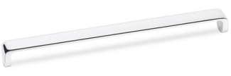 SO-TECH® Möbelgriff Bügelgriff DENO Chrom poliert BA 160 - 320 mm - incl. Schrauben, Griff Schrankgriff Schubladengriff - incl. Schrauben