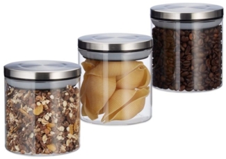 Vorratsglas 3er Set je 380 ml