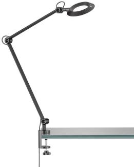 SCHÖNER WOHNEN-Kollektion LED-Klemmleuchte OFFICE 3-Step dimmbar schwarz 830030