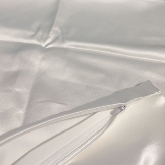 Vivi Idee Kissenbezug 100 % Maulbeerseide 22 Momme Satin Luxus 40x40cm 1 Stk, temperaturregulierend, schützt Haut & Haar, ideal für Schönheitsschlaf