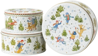 Hutschenreuther Plätzchendosen 3-teilig Weihnachtsspiele Sammeledition 2025