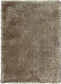 Kadima Design Superweicher Hochflor-Teppich - "Orwell". Farbe: Braun, 160x230 cm