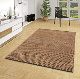 Pergamon Sisalteppich Naturfaser Teppich Jute Salsa Meliert, Rechteckig, Höhe: 11 mm