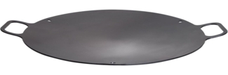 All Grill Grillplatte PaellaWorld 5601 Eisenwok- / Grillschale Durchmesser 50 cm, 3 Bohrungen zur Aufhängung am Rand