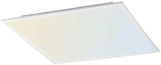 JUST LIGHT 14532-16 Panel FLAT LED Deckenleuchte quadratisch weiß 62x62cm CCT