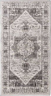 vidaXL Teppich ARBIZU Indoor und Outdoor Vintage-Design 80x150cm 375710