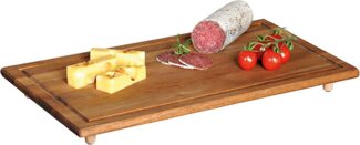 Kesper Herdabdeckplatte aus Akazie 50x28x4 cm Schneide- und Servierplatte 28591