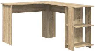 vidaXL Eck-Schreibtisch Sonoma-Eiche 140 x 113,5 x 75 cm Holzwerkstoff 869556