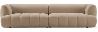 Micadoni Modulares Sofa Harry 4-Sitzer Samtstoff Sand