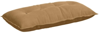 vidaXL Rückenkissen Braun 100 x 50 cm Cordstoff 42014769