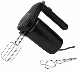 Rig-Tig FOODIE Handmixer Black, Küchenmixer, Mixer, Kunststoff, Edelstahl, Schwarz, 170 W, Z00604-1
