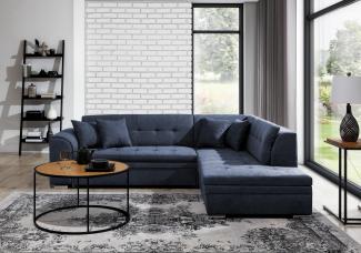 Wohnideebilder Pieretta Blau Couchgarnitur Prt_55