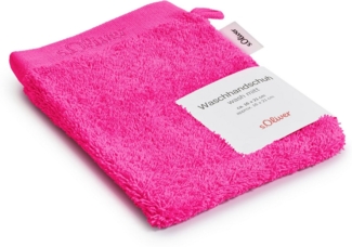 s.Oliver Waschhandschuh s.Oliver, Premium Qualität, 600 gr/m², auch als Sets erhältlich, Walkfrottier (1-St), große Farbauswahl, auch als Duschtuch, Handtuch, Gästetuch