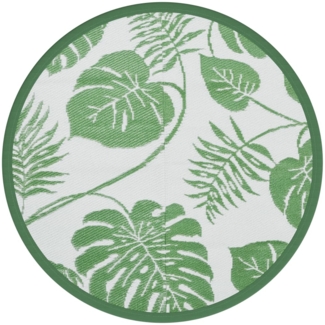 vidaXL Outdoor-Teppich ARAKIL Grün Ø200 cm PP 368520