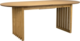 Esstisch BARLET ausziehbar 200 bis 240 cm Eichenfurnier von DutchBone