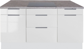 OPTIFIT Kücheninsel Tara, mit Vollauszügen und Soft-Close-Funktion, Stellbreite 160x95 cm