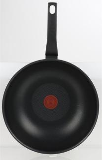 6x Wokpfannen 28cm Schwarz Antihaft Braten Kochen Küchen Schmoren Gemüse