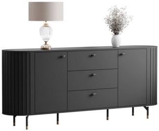 Lookway Kommode ELODIE 190 2D3S mit 3 Schubladen (1x Kommode), Breite: 190 cm