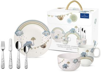 Villeroy & Boch Walk like an Elephant Kindergeschirr Set 7-teilig