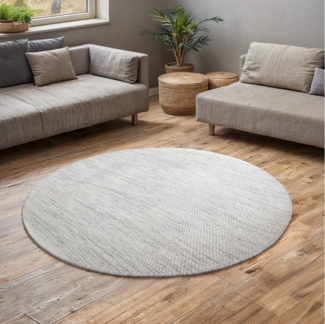andas Wollteppich Woolscape, rechteckig, Höhe: 10 mm, Wendeteppich, handgewebte Qualität, meliert, reine Wolle, Wohnzimmer