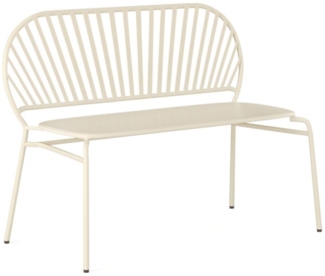 Vente-unique - Gartenbank - Metall - Beige - CEDEIRA von MYLIA