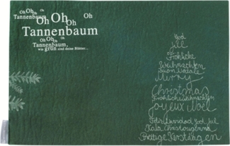 Räder Winterzeit Tischset Oh Tannen-baum