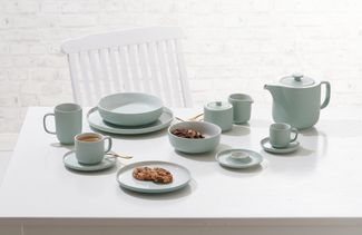 Espressotassen - Set 12 tlg. Jasper mint
