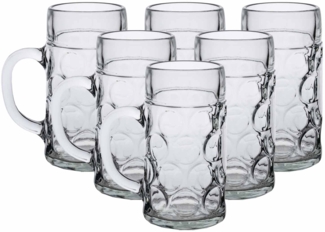 Van Well Maßkrug 1 l geeicht 6er Set