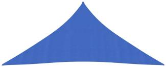 Sonnensegel 160 g/m² Blau 4 x 4 x 4 m HDPE