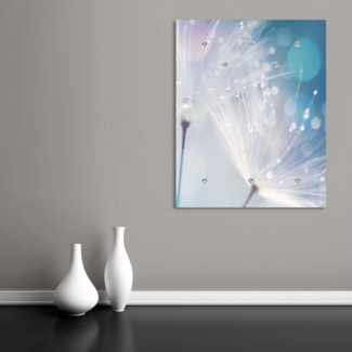 queence Garderobenleiste Dandelion, Wand Garderobe, Pflanze, Pusteblume, platzsparend