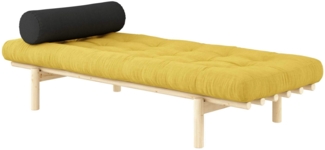 Sofa NEXT DAYBED Liege Tagesbett Kiefer natur mit Cord-Polster, Karup