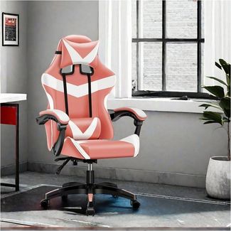 HTI-Living Drehstuhl Gaming Stuhl Pink/Weiß Drehstuhl (Stück, 1 St), Bürostuhl Drehstuhl Schreibtischstuhl