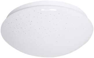 LED Deckenleuchte, Sternenhimmel Effekt, Metall, weiß