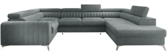 Eltap Louis Ecksofa (Rekta 100) Seite rechte, Grau, 202 x 92 x 347 cm